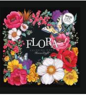 Kolorowanka 160x160 Flora Kwiaty