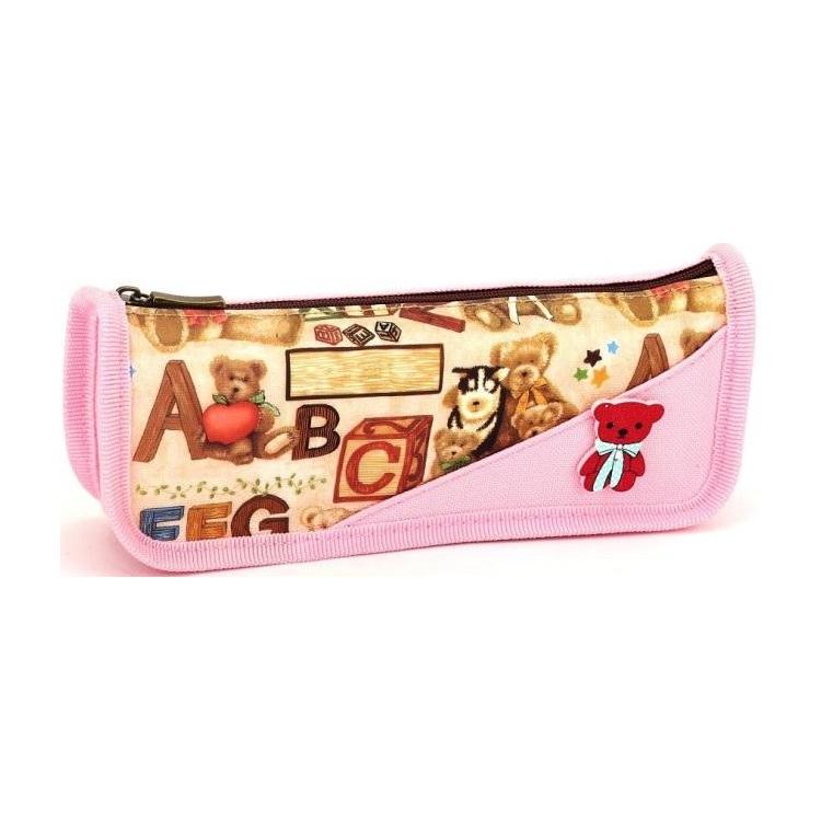 Piórnik tuba mała Misie litery