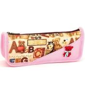 Piórnik tuba mała Misie litery