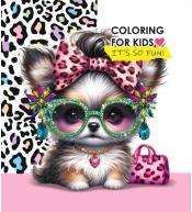 Kolorowanka 140x140 Piesek