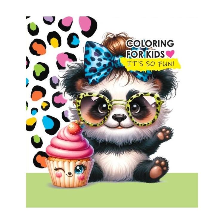 Kolorowanka 140x140 Panda