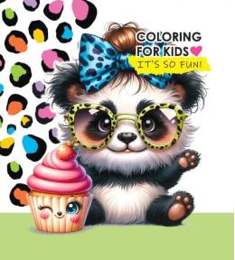 Kolorowanka 140x140 Panda