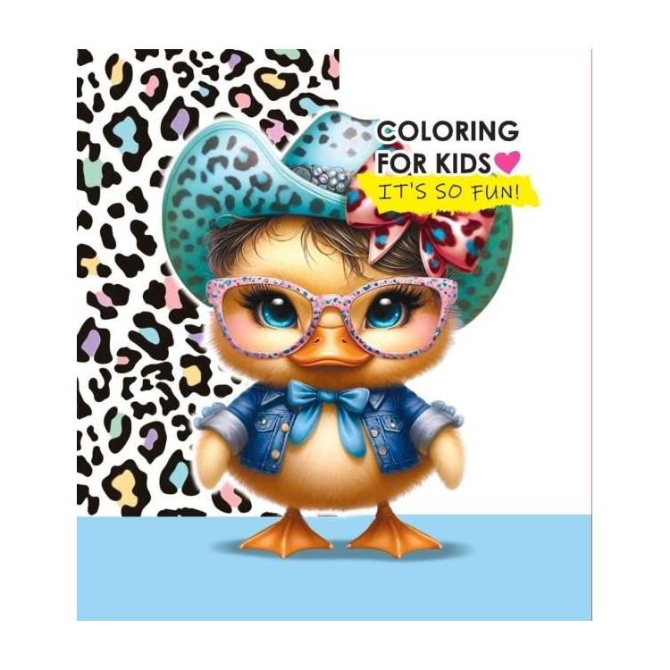 Kolorowanka 140x140 Kaczuszka