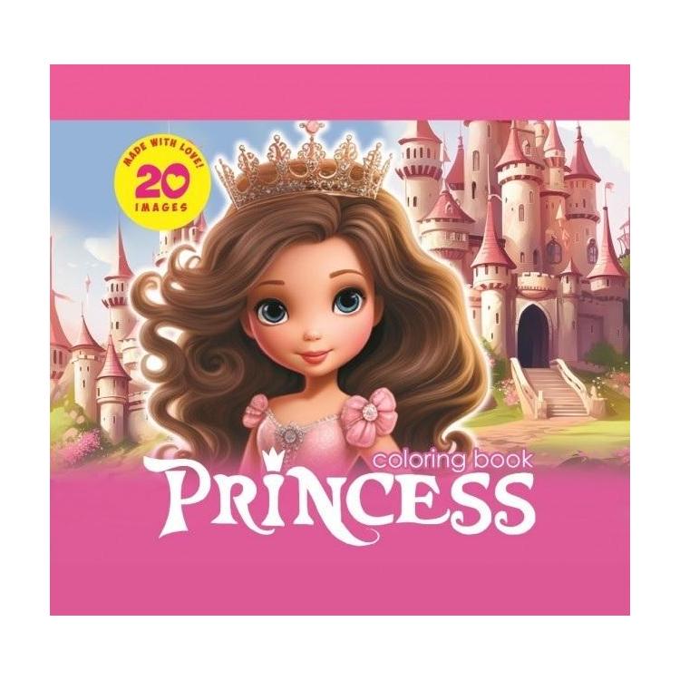 Kolorowanka 140x140 Księżniczki Princess