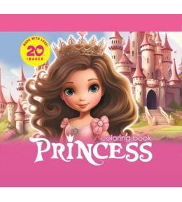 Kolorowanka 140x140 Księżniczki Princess