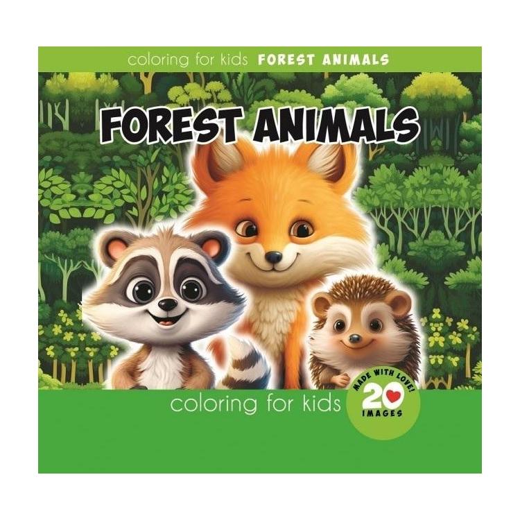 Kolorowanka 140x140 Leśne zwierzęta lis