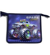 Teczka-torba A5+ zapinana na zamek Monster Truck