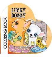 Kolorowanka Curly z naklejkami BR Serce 2220