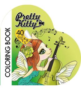 Kolorowanka Curly z naklejkami BR Serce 2210