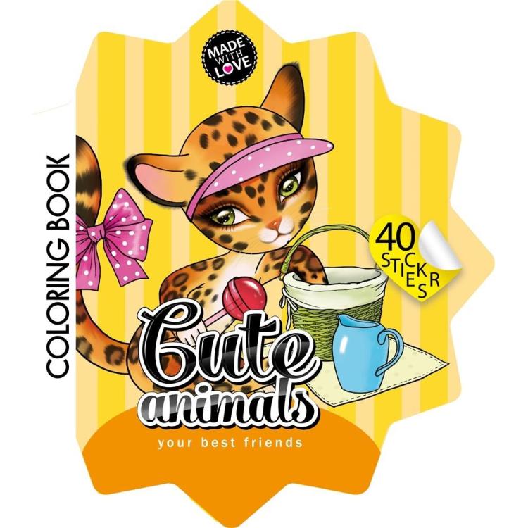 Kolorowanka Curly z naklejkami BR Gwiazdka 2205