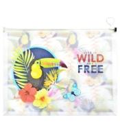 Teczka A4+ z plastikowym suwakiem Tukan FRESH