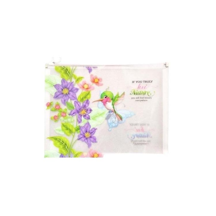 Teczka A4+ z plastikowym suwakiem Koliber FRESH