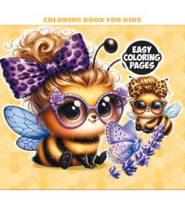 Kolorowanka 120x120 Pszczółki