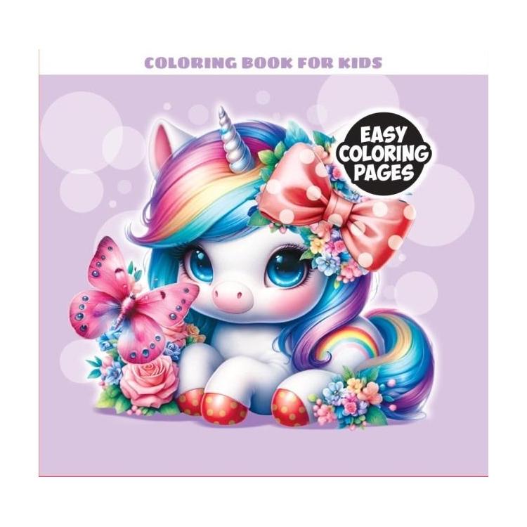 Kolorowanka 120x120 Jednorożec