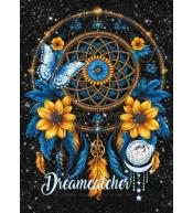 Kolorowanka A4 pionowa 8 obrazków Łapacz snów nieb