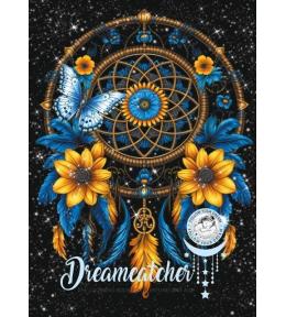 Kolorowanka A4 pionowa 8 obrazków Łapacz snów nieb