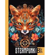 Kolorowanka A4 8 obrazków Steampunk Lis