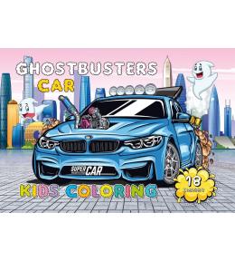 Kolorowanka A4 18 obrazków Pogromcy duchów