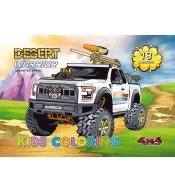 Kolorowanka A4 18 obrazków Wojownicy pustyni