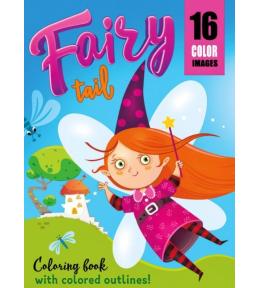 Kolorowanka A4 16 obrazków W bajce