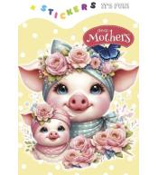 Kolorowanka 135x190 z naklejkami Najdroższe mamy