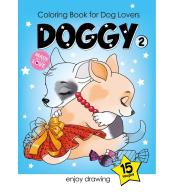 Kolorowanka A4 15 obrazków Pieski 2