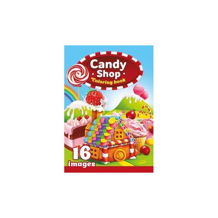 Kolorowanka A4 16 obrazków Słodkości