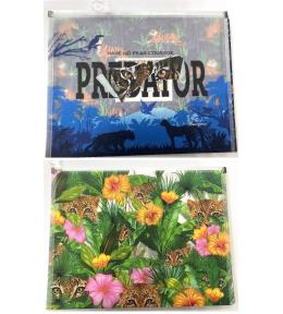 Teczka A4+ z plastikowym suwakiem Pantera/Tygrys