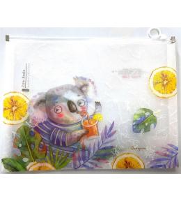 Teczka A4+ z plastikowym suwakiem Koala FRESH