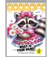 Kolorowanka 105x148 z naklejkami Urocze zwierzątka