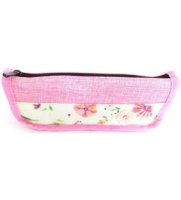 Piórnik tuba mała Kwiatki