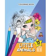 Kolorowanka A5 15 obrazków Małe zwierzątka 1
