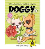 Kolorowanka A5 15 obrazków Pieski 1