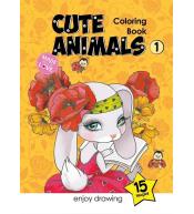 Kolorowanka A5 15 obrazków Słodkie zwierzaki 1