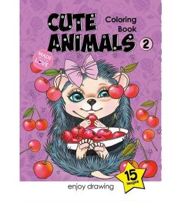 Kolorowanka A5 15 obrazków Słodkie zwierzaki 2