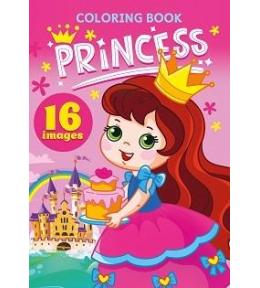 Kolorowanka A5 16 obrazków Księżniczka