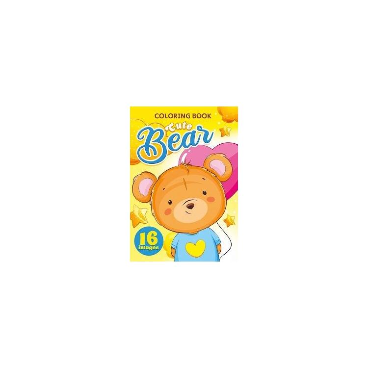 Kolorowanka A5 16 obrazków Uroczy miś