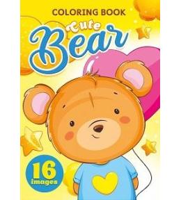 Kolorowanka A5 16 obrazków Uroczy miś