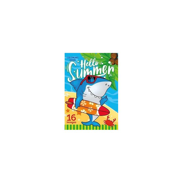 Kolorowanka A5 16 obrazków Lato