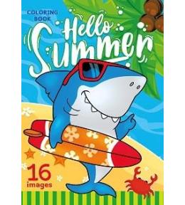 Kolorowanka A5 16 obrazków Lato