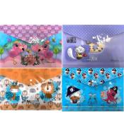 Teczka A4+ plastikowa z klipsem mix FRESH