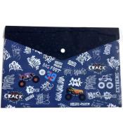 Teczka A4+ plastikowa z klipsem Monster Truck