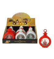 Ozdoba świąteczna 12x5cm MIX