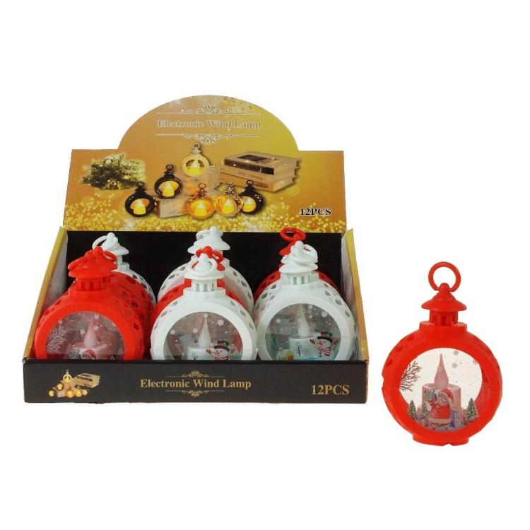 Ozdoba świąteczna 12x5cm MIX