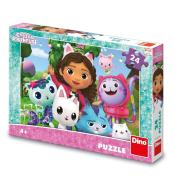 Puzzle dla dzieci Gabi i przyjaciele 24el