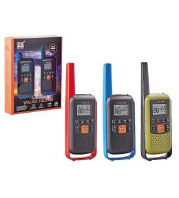 Walkie talkie z latarką zasięg do 3km MIX