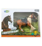 Koń z długą grzywą