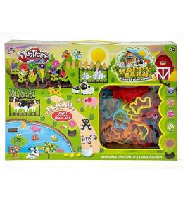 Zestaw ciastoliny z akcesoriami Happy Farm