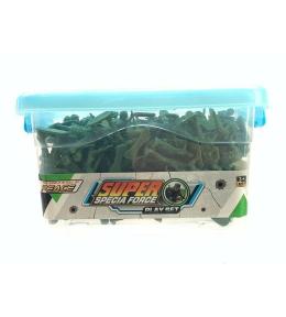 Zestaw żołnierzyków w pudełku 150el