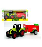 Traktor z maszyną rolniczą